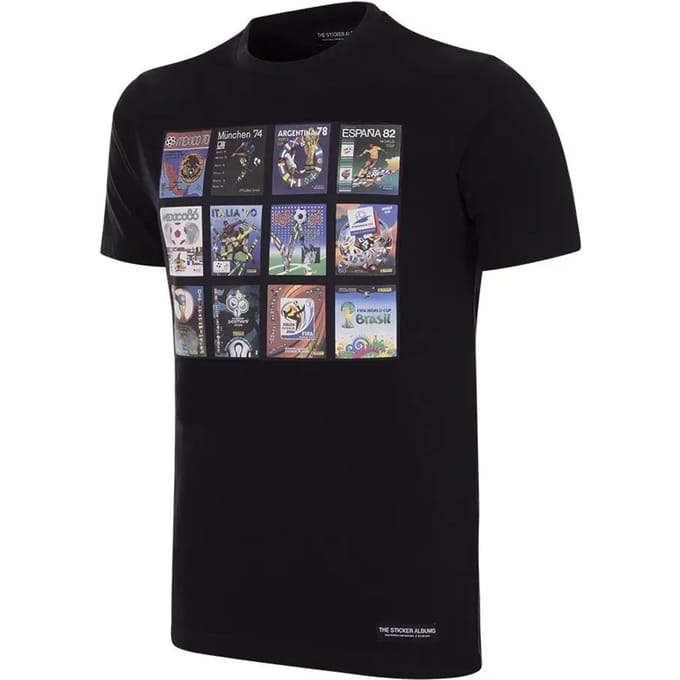 COPA - Panini FIFA WK Collage T-shirt - Heren - Zwart - S