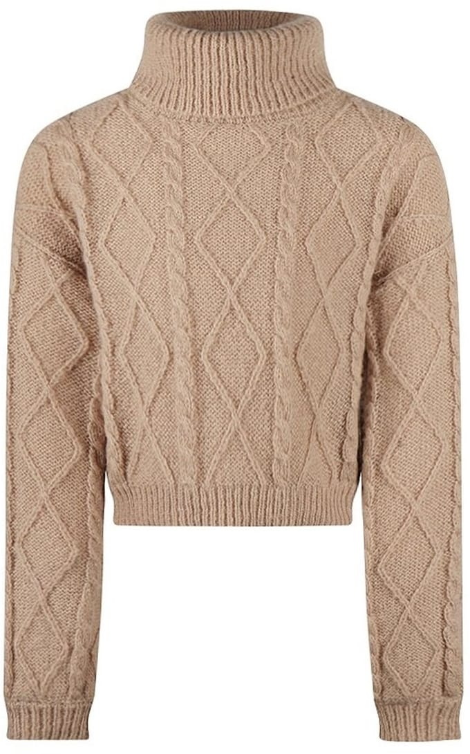 No Way Monday Meisjes Trui - Taupe
