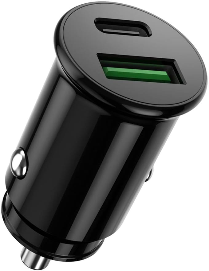 ThunderGold Autolader USB C - Snellader Auto - Auto oplader USB - USB Autolader - USB C Autolader - Auto Accessories - Auto lader