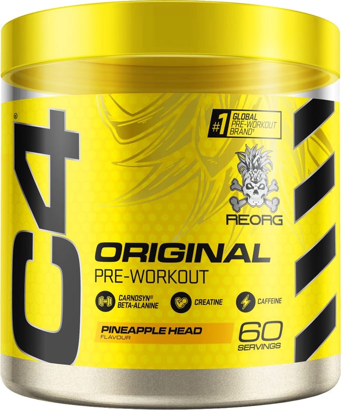 Cellucor C4 Original Pre Workout - Pineapple - 60 doseringen (396 gram)