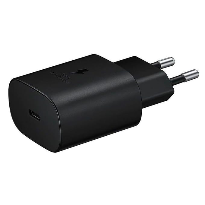 Chargeur Mural Rapide Samsung USB-C 25W - Noir