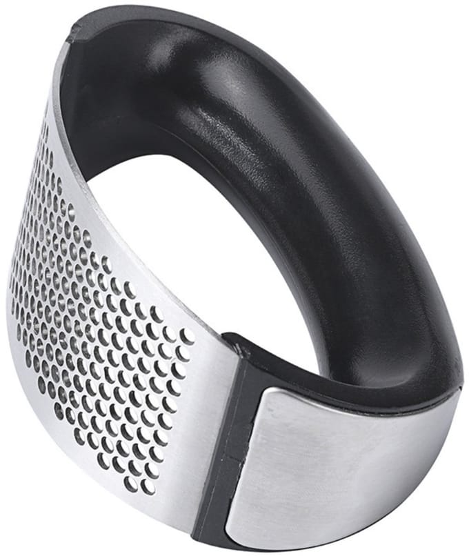 BBQBuddies Knoflookpers - RVS Knoflookpers - Ergonomische Handgreep