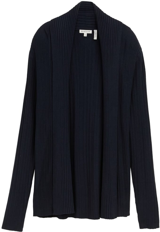 Tom Tailor - Vest met sjaalkraag - Maat XS - Lunar Eclipse