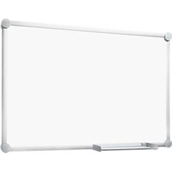Whiteboard 2000 MAULpro, frame alu zilver, 600 x 450 mm, gelakt oppervlak
