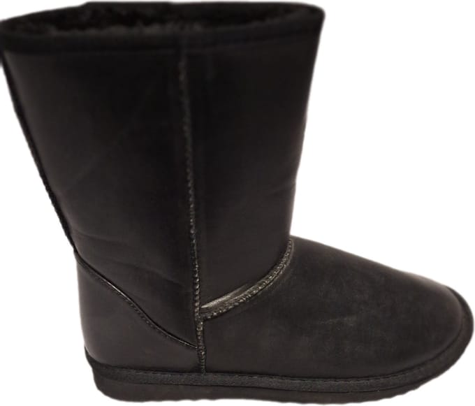 PRETTY- WINTERBOOTS-GEVOERD-LEDERLOOK-PROFIELZOOL-41