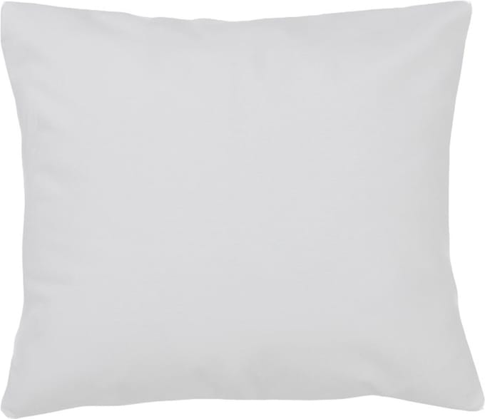 Luxe Kussensloop Satijn - 100% Katoensatijn - 60x70 cm - Silver Grey