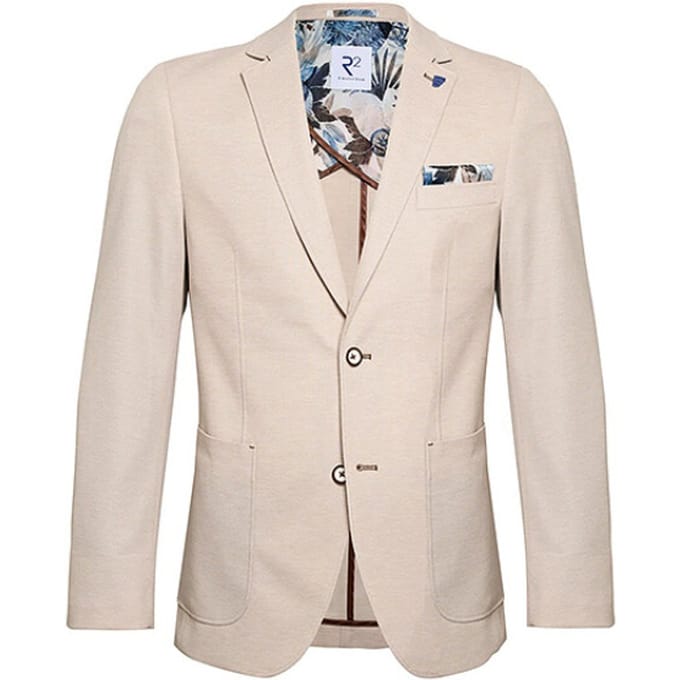 Blazer R2 Amsterdam R2 Jersey Jersey Colbert Ecru