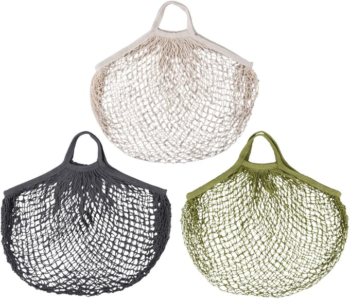 Esschert Design Net boodschappentas