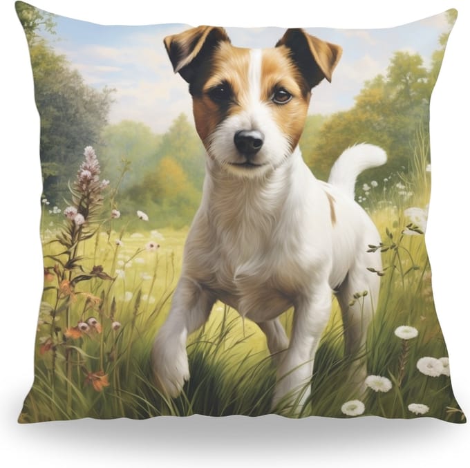 Kussen - Huisdier Portret - Jack Russel 1 - 30 cm