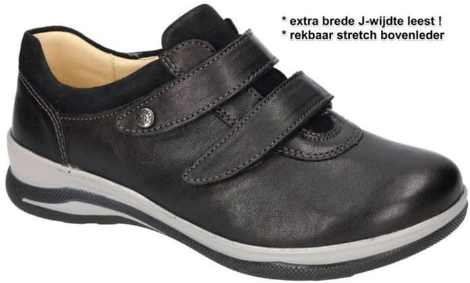 Fidelio Hallux -Dames - zwart - sneakers - maat 38
