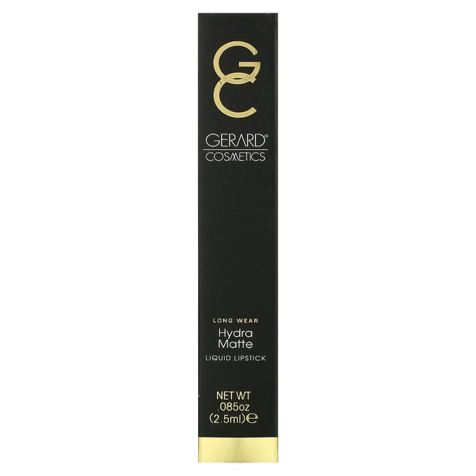 Gerard Cosmetics, Hydra Matte Vloeibare Lippenstift, Bare It All, 0,085 fl oz (2,5 ml) beige