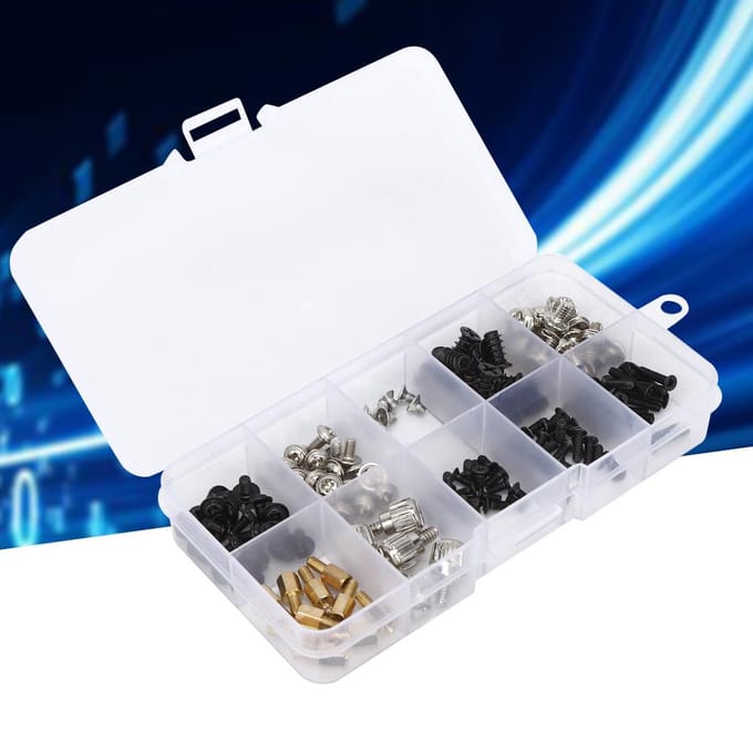 165 stuks Desktop Computer Schroeven & Bouten & Standoffs Set Assortimentskit KB5M2.5 M3M3.5