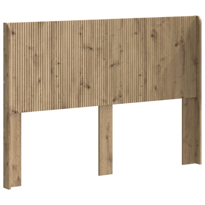 vidaXL - Hoofdbord - Artisanaal - eiken
