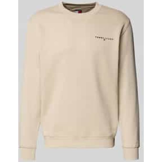 Regular fit sweatshirt van katoenmix