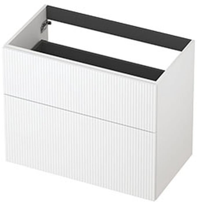 INK - Onderkast 2L A-sym Gelakt Gefr. Front - 800x450x650 Mm - Mat Wit