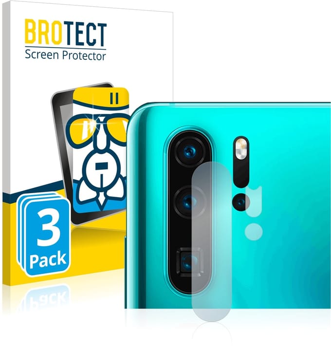 Screenprotector 3 Stuks voor Huawei P30 Pro (ALLEEN Camera Lens) Beschermglas transparant