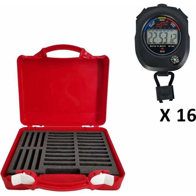 Set van 16 schooltimers Digi Sport Instruments