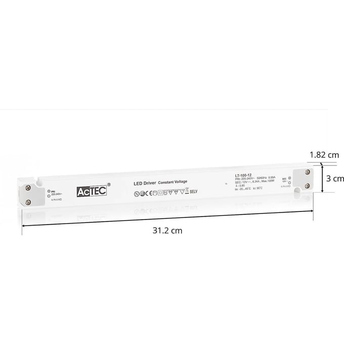 AcTEC LT LED driver CV 12V, 100W