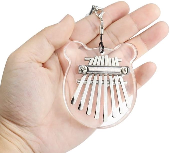 Dailygoody - Duimpiano - Mini Kalimba - Prachtig geluid - Transparant