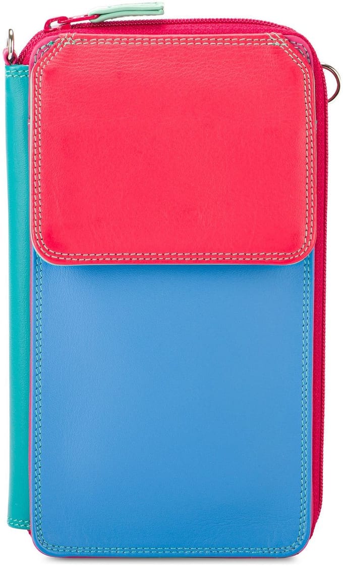 Mywalit Portemonnee Leder 11 cm - Unisex - Staand formaat - lipstick