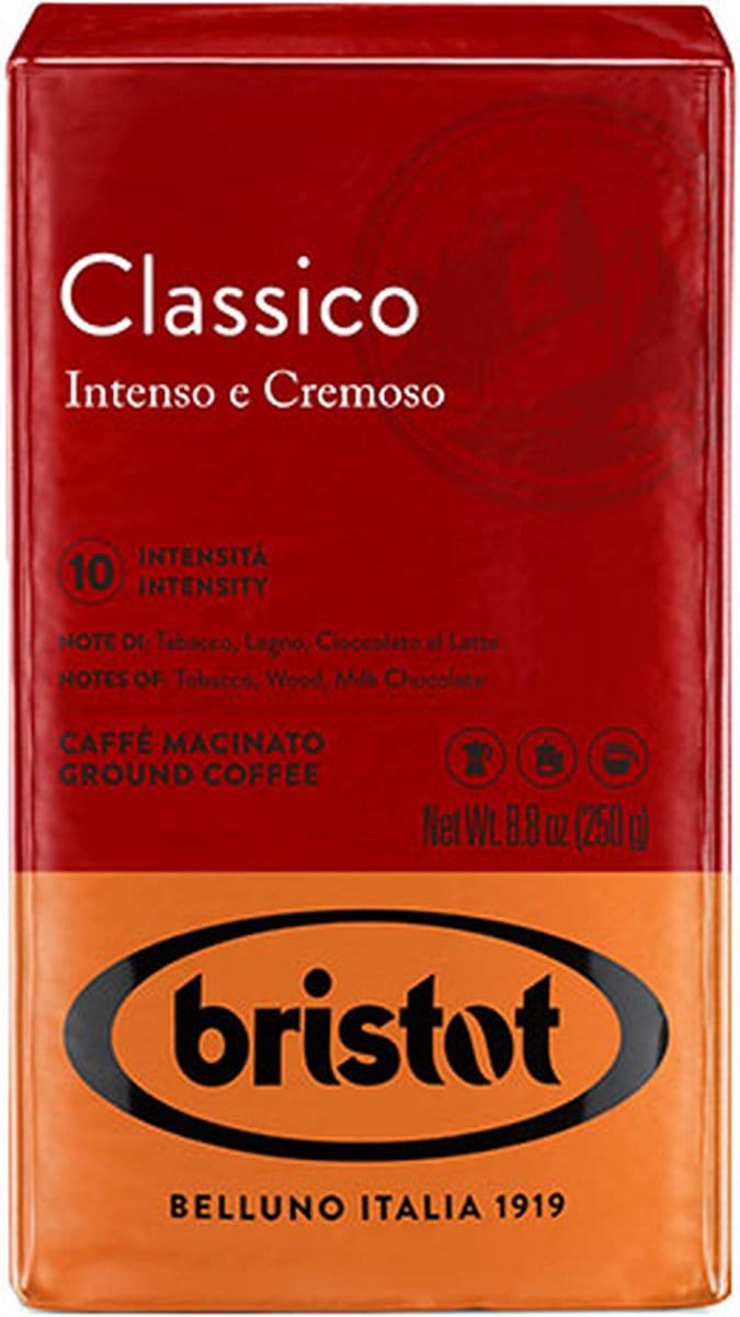 Bristot Classico gemalen koffie - 250 gram