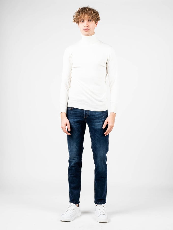 Xagon Man stoppen Turtleneck Mannen romig