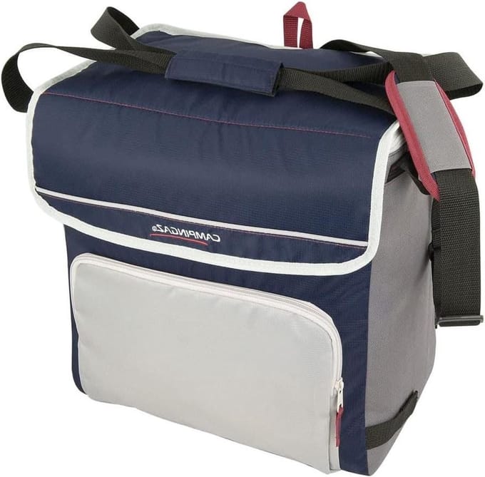 Fold N Cool donkerblauw/grijs - camping koelbox met wielen koelbox
