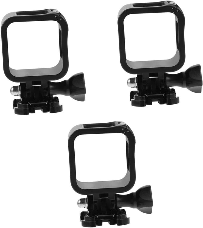 Camera Frame Bescherming - Camera Accessoire - Buiten Activiteiten - Anti- en Anti-botsing - 3 Sets - Zwart