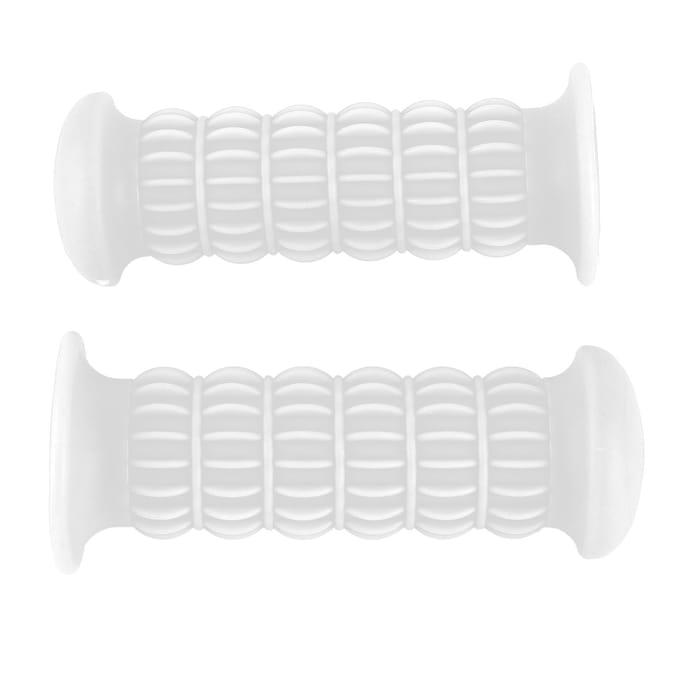 Universele Motorfiets Rubberen Handgreep Motorfiets Handvat Motorfiets Stuur 25?28mmWit wit