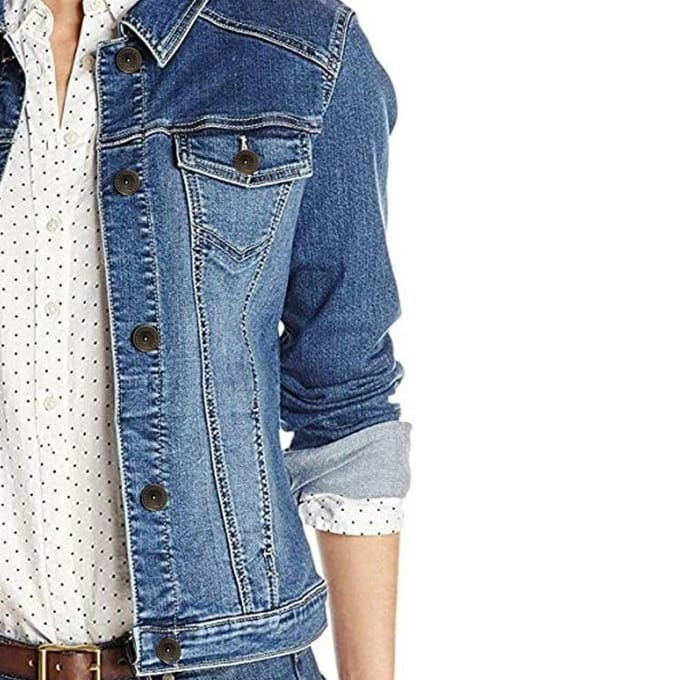 Dames stretch denim jassen| Enzo Designer Womenswear