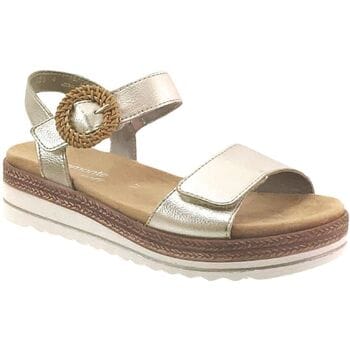 Remonte -Dames - roze-goud metallic - sandalen - maat 37
