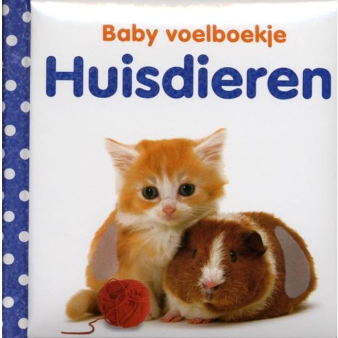 Huisdieren - Baby Voelboekje - Dawn Sirett