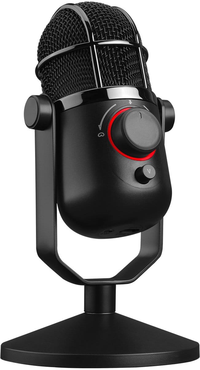 THRONMAX M3PLUS Condensor USB MDRILL DOME PLUS JET 96 kHz microfoon, zwart