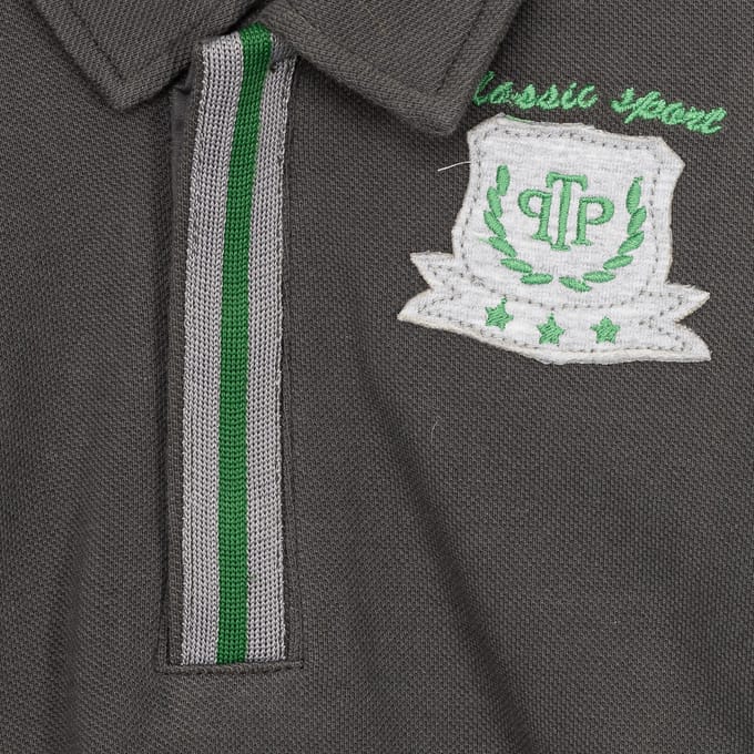 Langarm-Poloshirt mit Reverskragen 3735W17 Junge