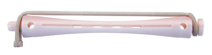Comair Permanentwikkels lang wit/roze 7mm-12st