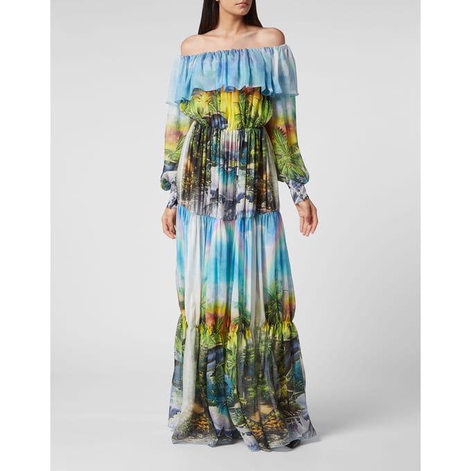 Lange Jurk Hawaii