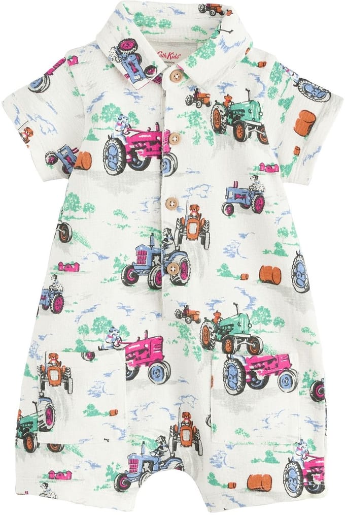 Next - Jongens - Romper van 100% katoen van Cath Kidston - Naturel
