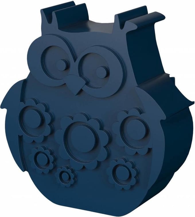 Blafre Lunchbox Uil Donkerblauw