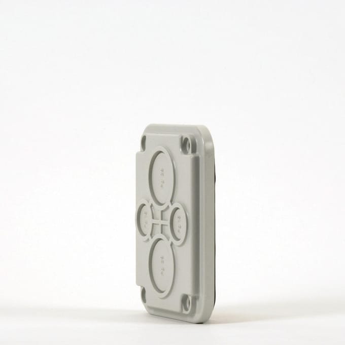 Eaton kabelinvoerdeksel 2 voor 2xPg16 2xPg29 UE402/4 - 1860481 - E3GVC