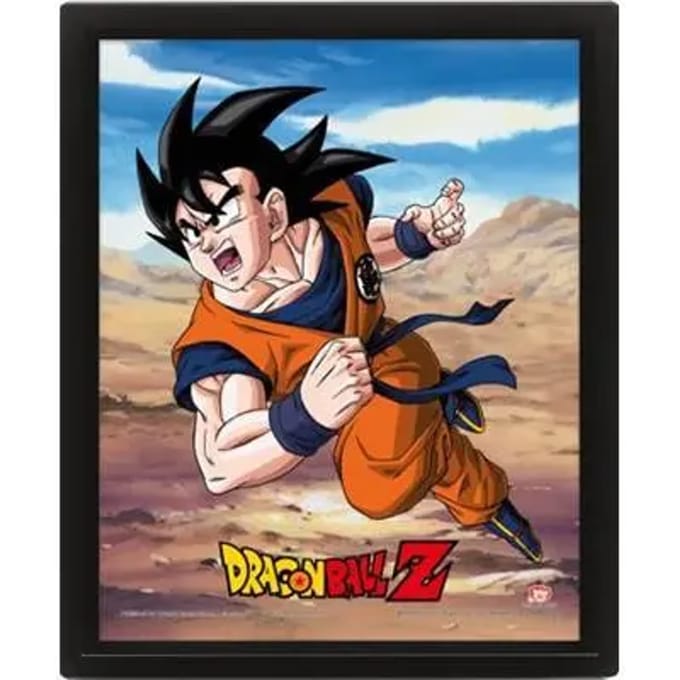 3D lenticulaire frame Pyramid Dragon Ball Z Rivalry Of Power