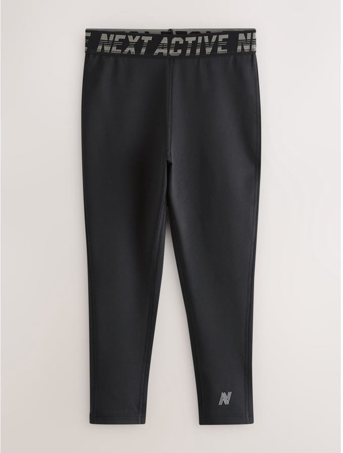 Next - Jongens - Leggings basislaag - Zwart