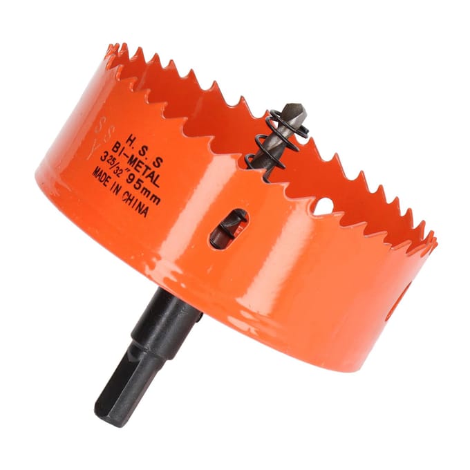 Bimetalen Gatzag HSS met Heavy Duty As voor Cornhole Borden Hout PVC Metaal Boormachine Onderdelen 3