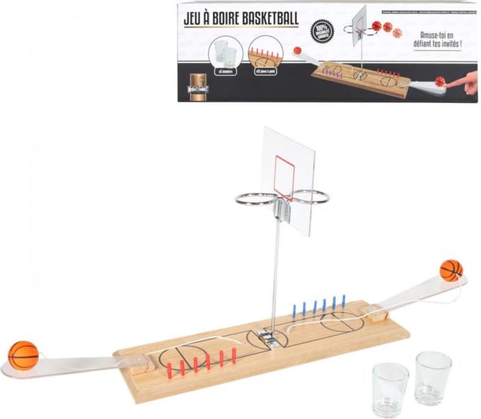 Drankspel/drinkspel - shotjes Basketball - bordspel - feestartikelen - Cadeau