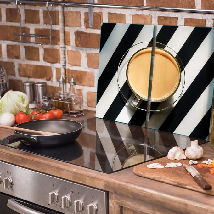 TMK ArtDeko - Snijplank - Veilig - Inductie - Glas