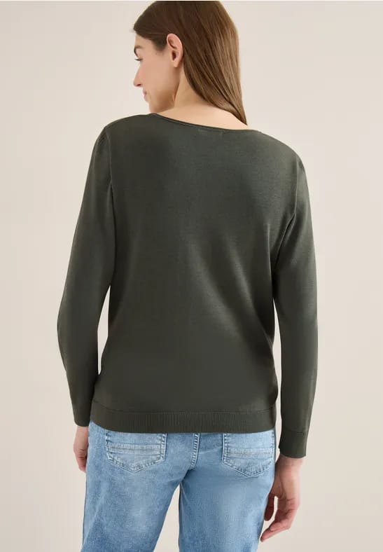 Trui in effen kleur
