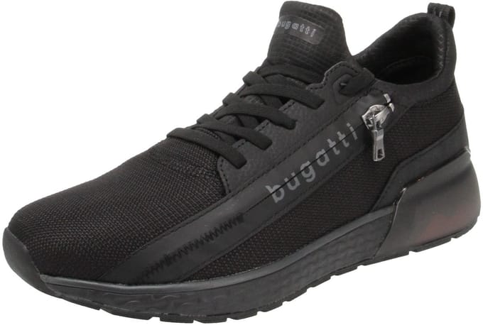 bugatti 342-A7160-6900 Plasma - Herenschoenen Sneaker - 1000-Zwart