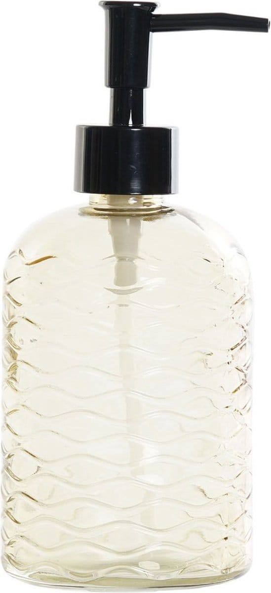 Items Zeeppompje - glas - geel - navulbaar - 450 ml - toilet/badkamer/keuken