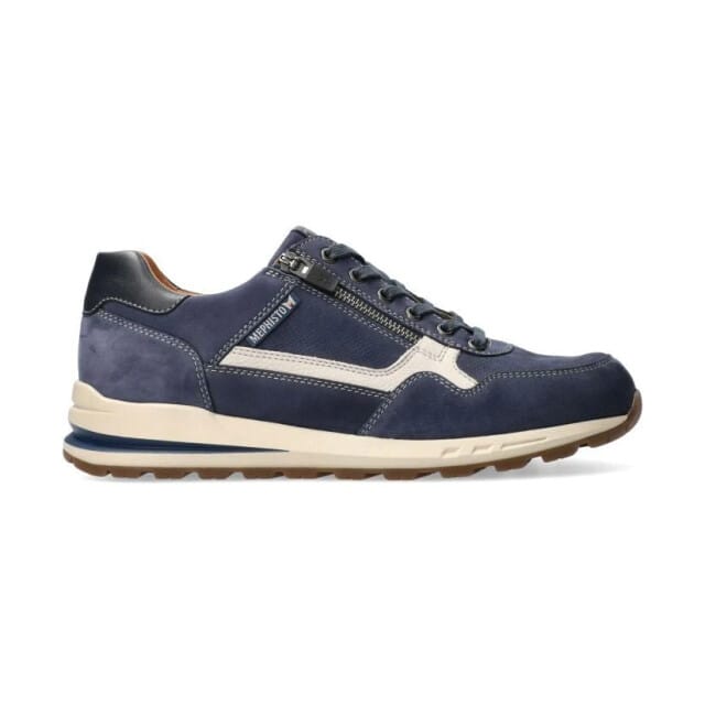 Mephisto Bradley - heren sneaker - Blauw - maat 40 (EU) 6.5 (UK)