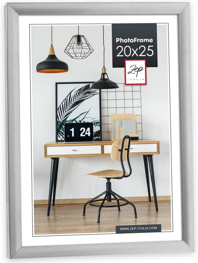 Kunststof Fotolijst New Easy Zilver