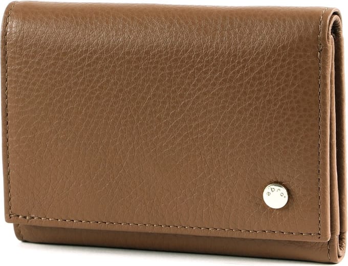 abro Leren Portemonnee Leather Dalia Flap Wallet Caramel / Cognac Bruine